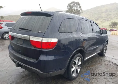 2013 Dodge Durango Sxt z USA, uszkodzony, nr VIN 1C4RDHAGXDC694156